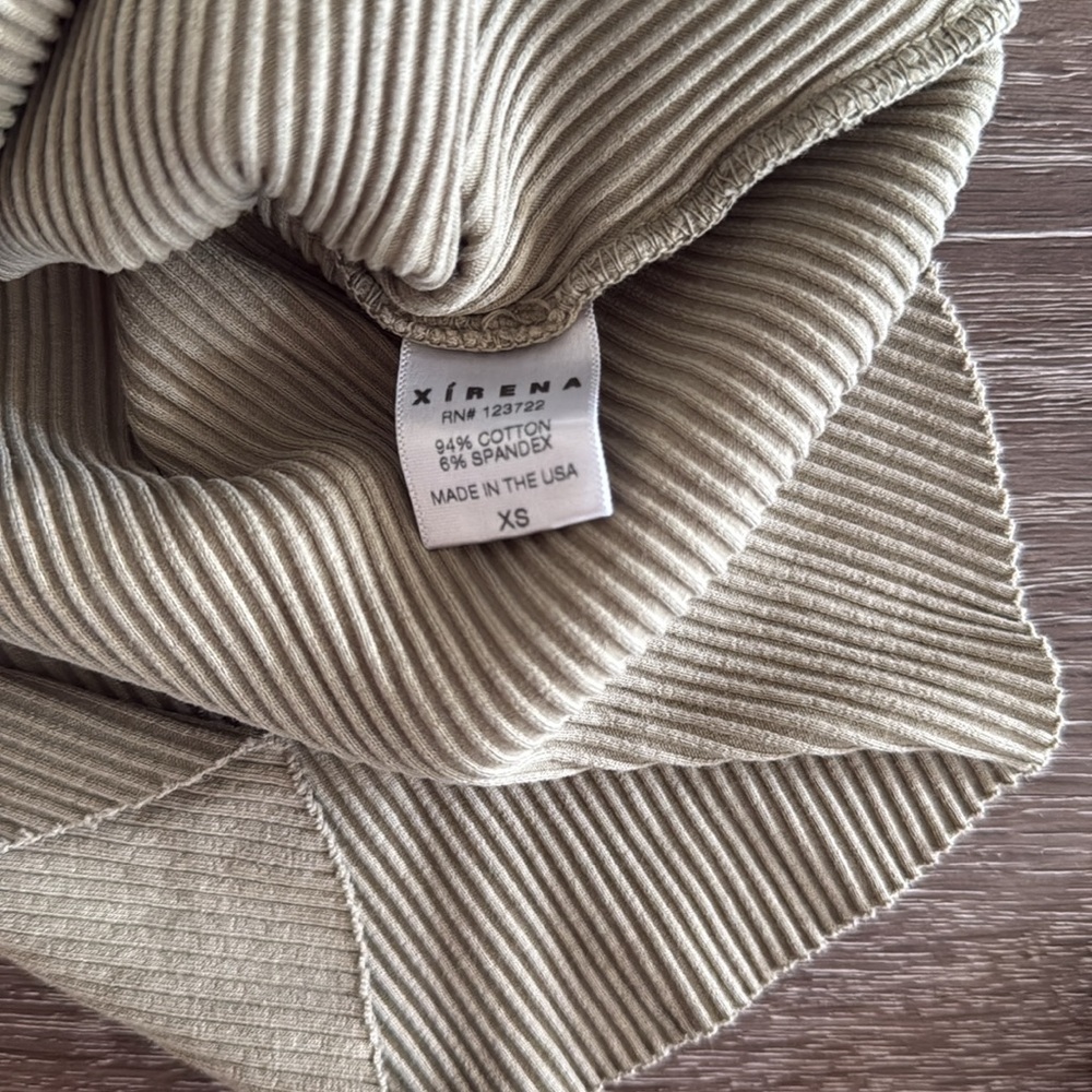XiRENA Olive Green Ribbed Tank Top - Picture 3 of 6
